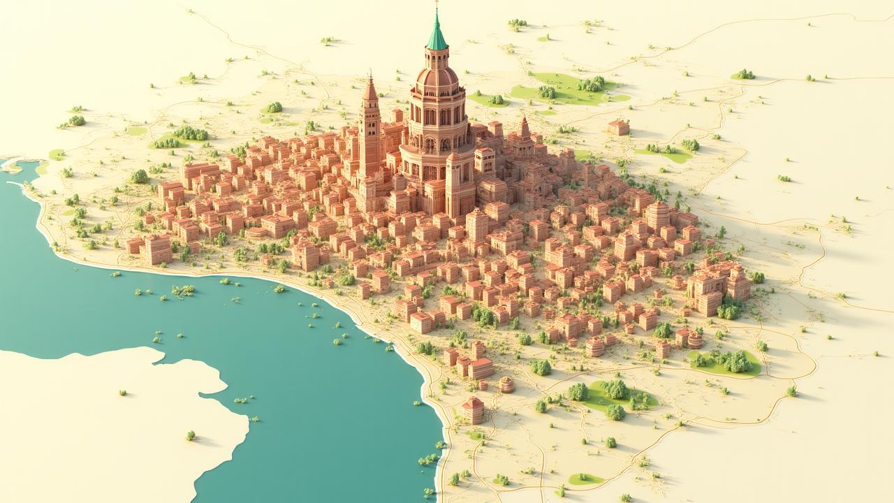 Mappa dinamica dell'Emilia-Romagna con focus sulla Food Valley e le città d'arte